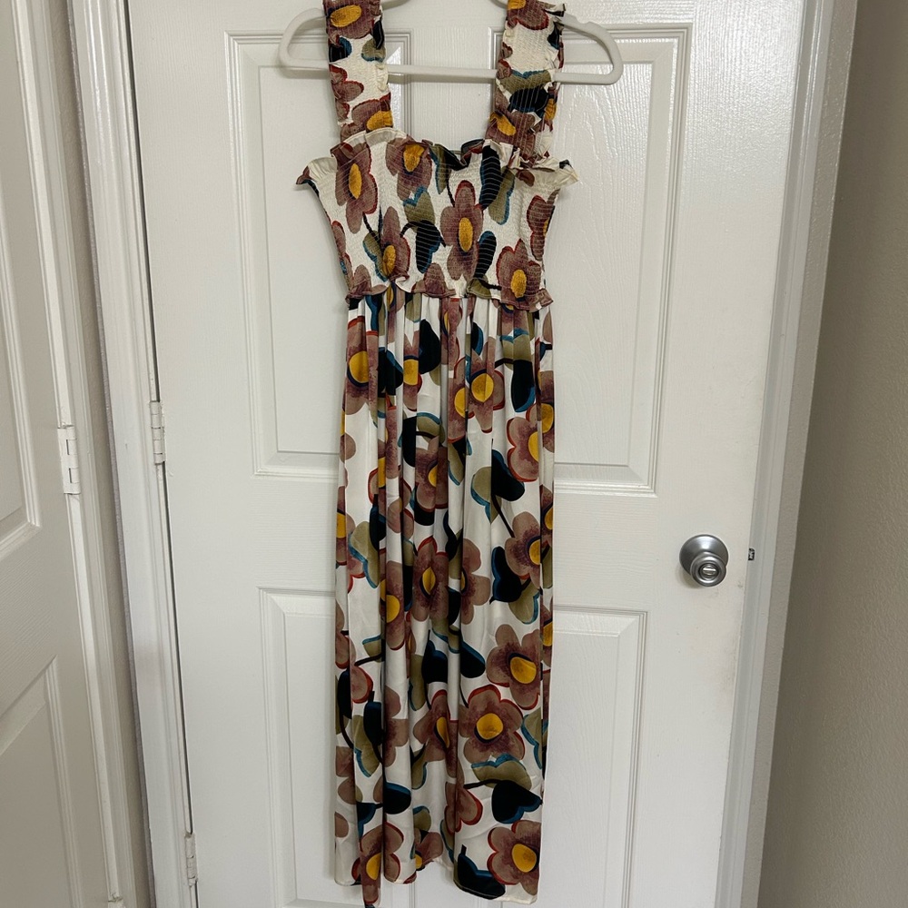 Colorful Floral Maxi Dress
